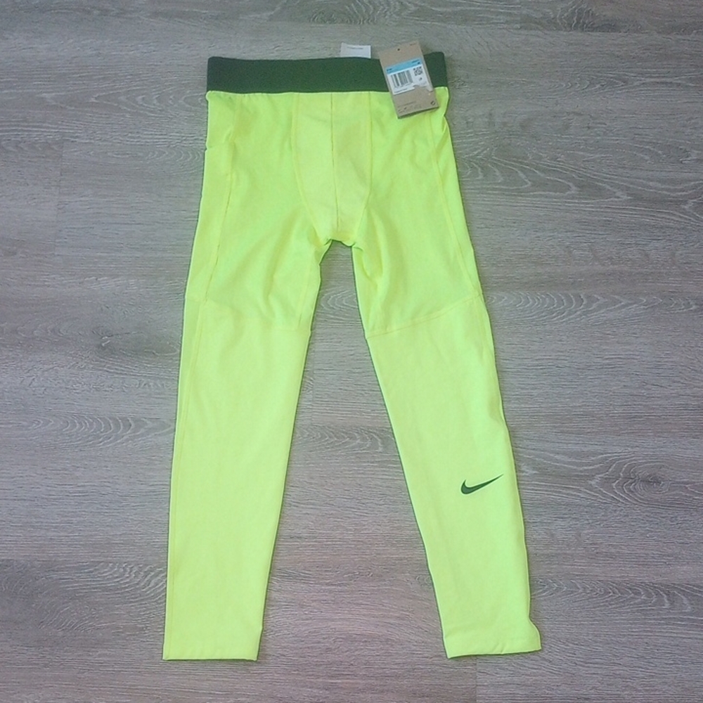 Nike Kids Bright Yellow Leggings